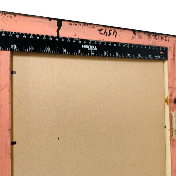 VTG Egypt Art Print By Richard Henson 16"x16" Framed Giza Ship Wall Art - Picture 5 of 9